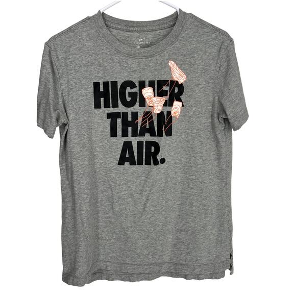 Gray Nike Tee 'Higher Than Air." Mens Size Small - Picture 1 of 4